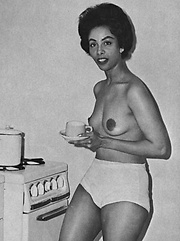 Black babes from the sixties showing their boobs