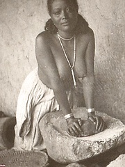 Vintage black babes from all over the world nude