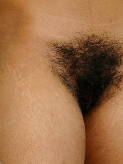 Hot black girl shows her perfect hairy pussy and hairy armpits