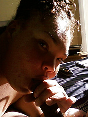 Fat black mature